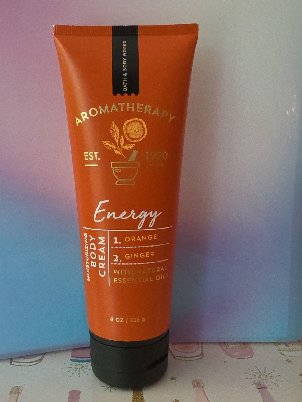 Orange And Ginger Aromatherapy Body Cream
